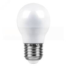 Лампа светодиодная LED 7вт Е27 теплый шар