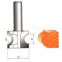 Фреза профильная врезная 8*35*25 R16 STF1009