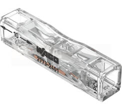 Соединитель для сращивания WAGO (2773-2401) 3шт. в блистере