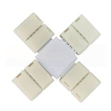 Комплект Х коннекторов  с соединителем для светодиодной ленты, 2pin, 2835SMD, 8мм, LD190