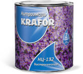Эмаль Krafor Нитроэмаль НЦ-132 желтая 1,7кг