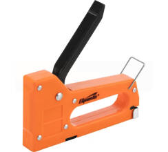 Степлер мебельный пластиковый, со скобами 100 шт, тип скобы 53, 4-8 мм Sparta