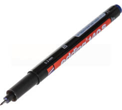 Маркер перманентный Edding-140 S 0.3мм (для пленок и ПВХ) чёрный