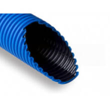 Труба двухслойная Насхорн ПНД синяя 110мм х 1м