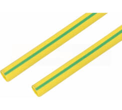 Трубка термоусаживаемая Rexant зелёная 50,0 / 25,0мм