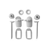 Крепеж сиденья д/унитаза Универсал Белый Р