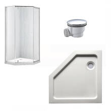 Душевой угол PALM 90*90 с поддоном и сифоном