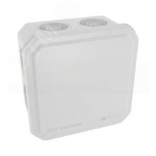 Коробка ответвительная с 8+2 кабельными вводами д.25/20 мм, IP55,100х100х50 мм