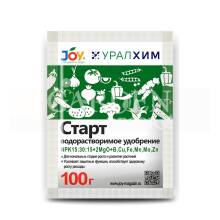 JOY Удобрение сухое 100гр. СТАРТ (д/рассады) д/томатов, огурцов, цветов Уралхим, пакет