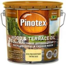 Масло для древесины Pinotex Wood&Terrace бесцветное 3 л