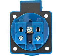 Розетка ЭРА R(PAN)-16-2P-PE-IP54 112 панельная скрытая с крышкой 2Р+PЕ 16А 220В IP54
