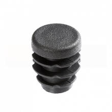 Заглушка для труб круглая 20мм черная