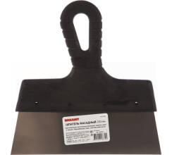 Шпатель фасадный 200 мм нержавеющая сталь, пластмассовая ручка REXANT