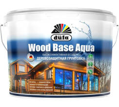 Грунт для защиты древесины Dufa Wood Base Aqua бесцветная 0,9л