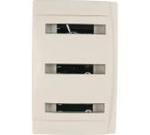 Бокс СП Legrand Practibox 3х12 мод. с шинами N и PE IP40 бел/бел. двер.