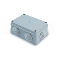 Коробка T-plast УПМ распаячная с втулками серая 240x190x90мм IP55