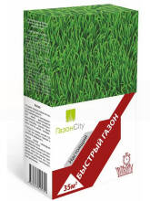 Семена газона ГазонCity Настоящий Быстрый, 1 кг
