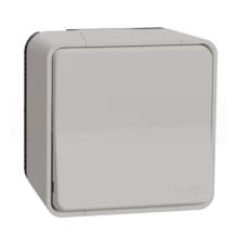Переключатель Schneider Electric Mureva Styl наружный белый 10А IP55