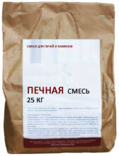 Печная смесь для красного кирпича 25кг