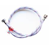 ПОДВОДКА ГИБКАЯ В ПВХ ОБОЛОЧКЕ 150 СМ ГАЙКА-ШТУЦЕР 