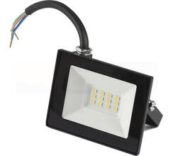 Прожектор светодиодный с встр датч 2835SMD, 20W 6400K  AC220V/50Hz IP65, чер в комп корп, SFL80-20