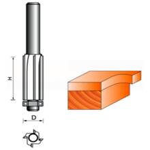 Фреза обгонная с нижним подшипником 8*20*50 STF1020