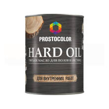 Масло для полов и лестниц Prostocolor Hard Oil бесцветное 0,75л