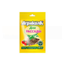 АГРИКОЛА удобрение 50гр. (д/рассады овощных и цветочных культур) на 20л, пакет, 04-010