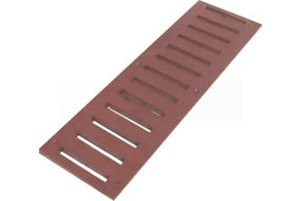 Решетка дренажная 500х140х18 (Вишня)