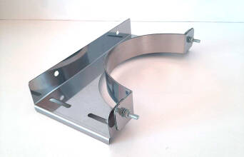 Стеновой хомут (AISI 430) Ф200 (нерж.)