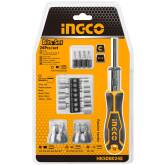 Набор инструментов Ingco Industrial HKSDB0248 16 бит 6,35х25мм, 7 головок 1/4