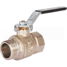 Кран 3/4 г/ш рычаг шар никель STOUT