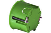 Коробка Hegel КУ1202 монтажная для полых стен металлические лапки зелёная 68х45мм IP30