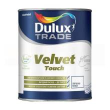 Краска для стен и потолков водно-дисперс. Dulux Velvet Touch матовая база BC 2,25л