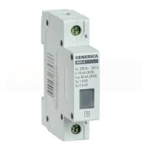 Ограничитель импульсного перенапряжения Iek Generica ОПС1-C 1Р 10/40кА 230В