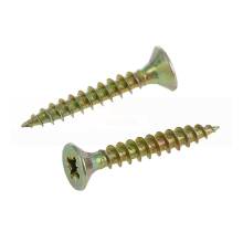 Саморез жёлтый универсальный потай Pz-2 4,5х30мм