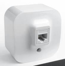 Розетка Legrand Quteo 782224 белая RJ45 IP20