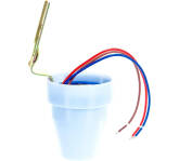 Фотореле Iek ФР601 серый 2200ВА 1100Вт IP44