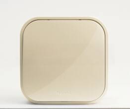 Переключатель Legrand Quteo 782234 одноклавишный бежевый 10А IP20
