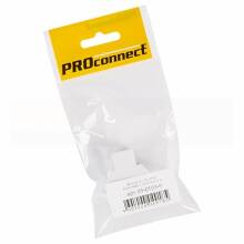 Переходник сетевой LAN PROconnect, гнездо 8Р8С (Rj-45) - 2 гнезда 8Р8С (Rj-45), пакет БОПП