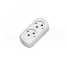 Колодка удлинителя 2 гнезда без заземления