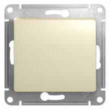Переключатель Schneider Electric Glossa перекрёстный одноклавишный бежевый 10А IP20
