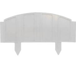 Ограждение садовое Заборчик 495х280х15 (Мрамор)