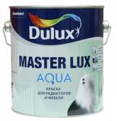 Краска акриловая для радиаторов Dulux Master Lux Aqua 40 белая BW 2,5л