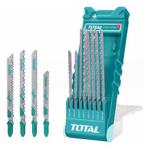 Набор пилок для лобзика TOTAL 8 шт