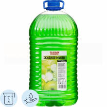 Жидкое мыло Clean room яблоко 5л