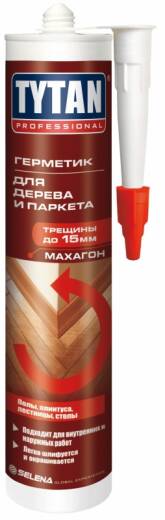 Герметик акриловый для древесины и паркета Tytan Professional дуб 280мл