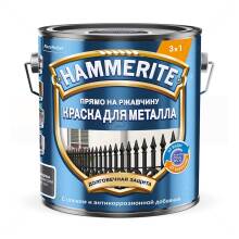 Краска для металлических поверхностей алкидная Hammerite глянцевая RAL 7024 графитовая 2л
