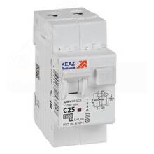 Выключатель автоматический дифференциального тока АВДТ с защитой от сверхтоков 2П 25А 30мА AC 4,5кА