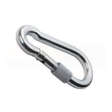 Карабин с фиксатором DIN 5299D 6мм  